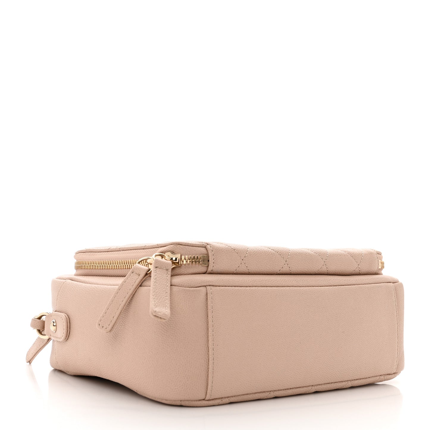 Caviar Quilted Medium Business Affinity Camera Case Light Pink