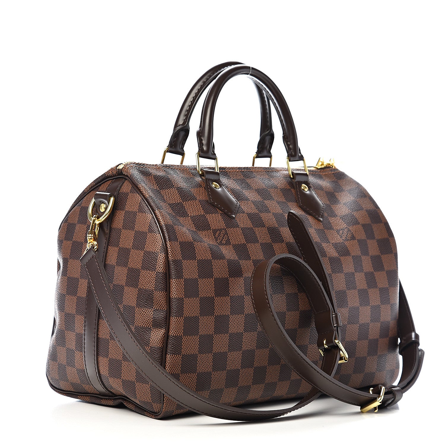 Louis Vuitton Damier Ebene Speedy Bandouliere 30 2 of 9