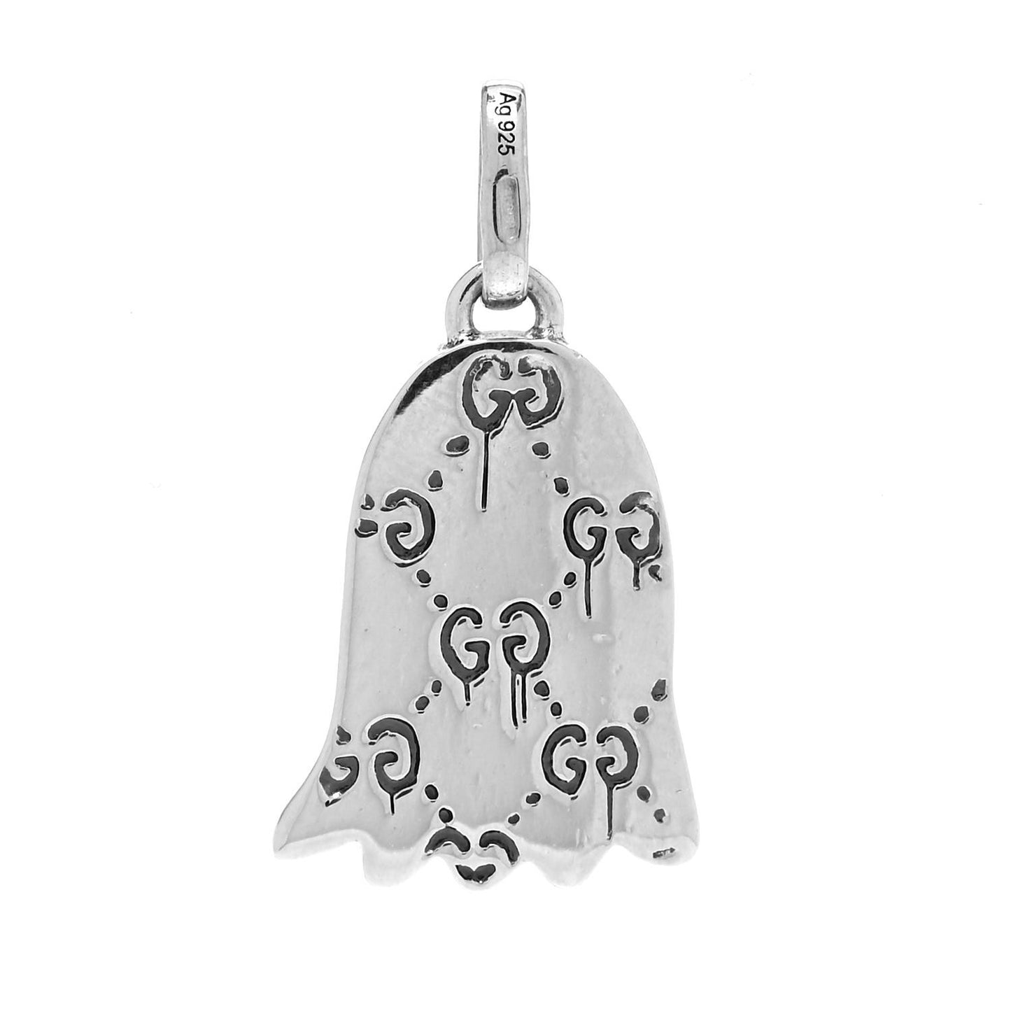 Sterling Silver GucciGhost Ghost Pendant