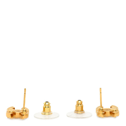 Chanel Pearl CC Earrings Gold 2 of 3