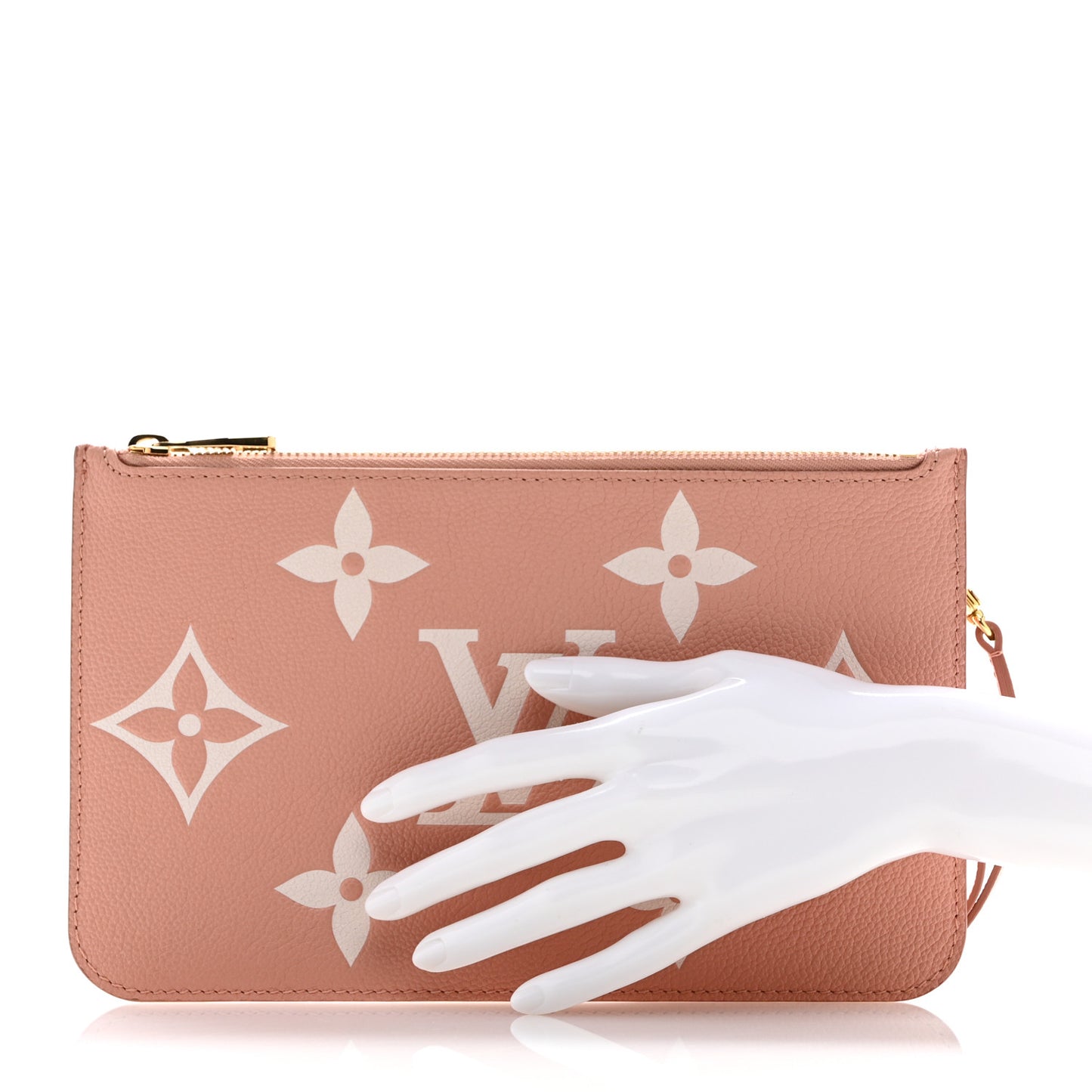 Empreinte Monogram Giant Neverfull MM Pochette Trianon Pink Cream
