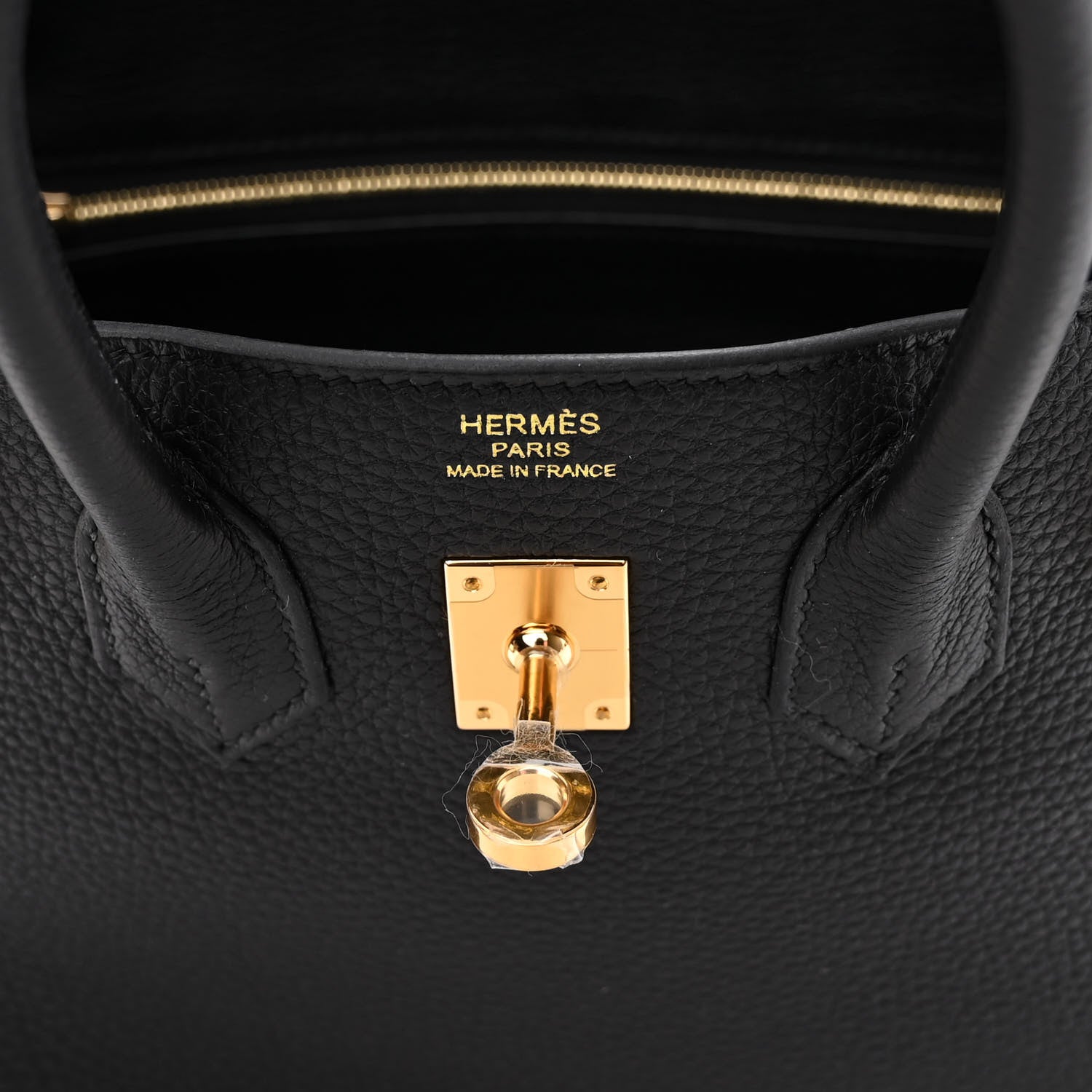 Hermes Togo Birkin 25 Black 6 of 11