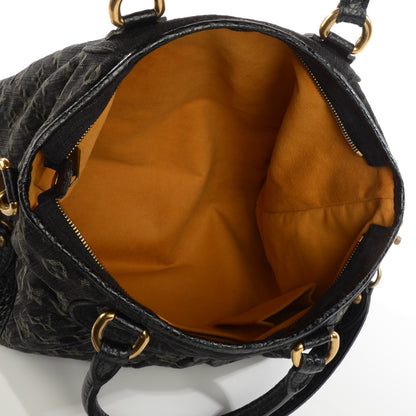 Louis Vuitton Denim Neo Cabby GM Black 5 of 8