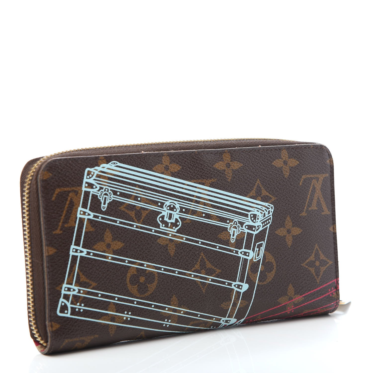 Louis Vuitton Monogram 2014 Christmas Animation Zippy Wallet 3 of 6