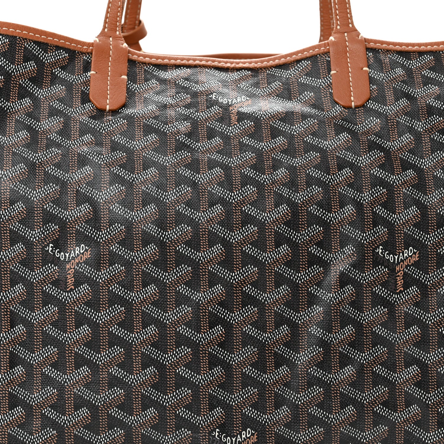Goyard Goyardine Saint Louis PM Black Gold 9 of 11