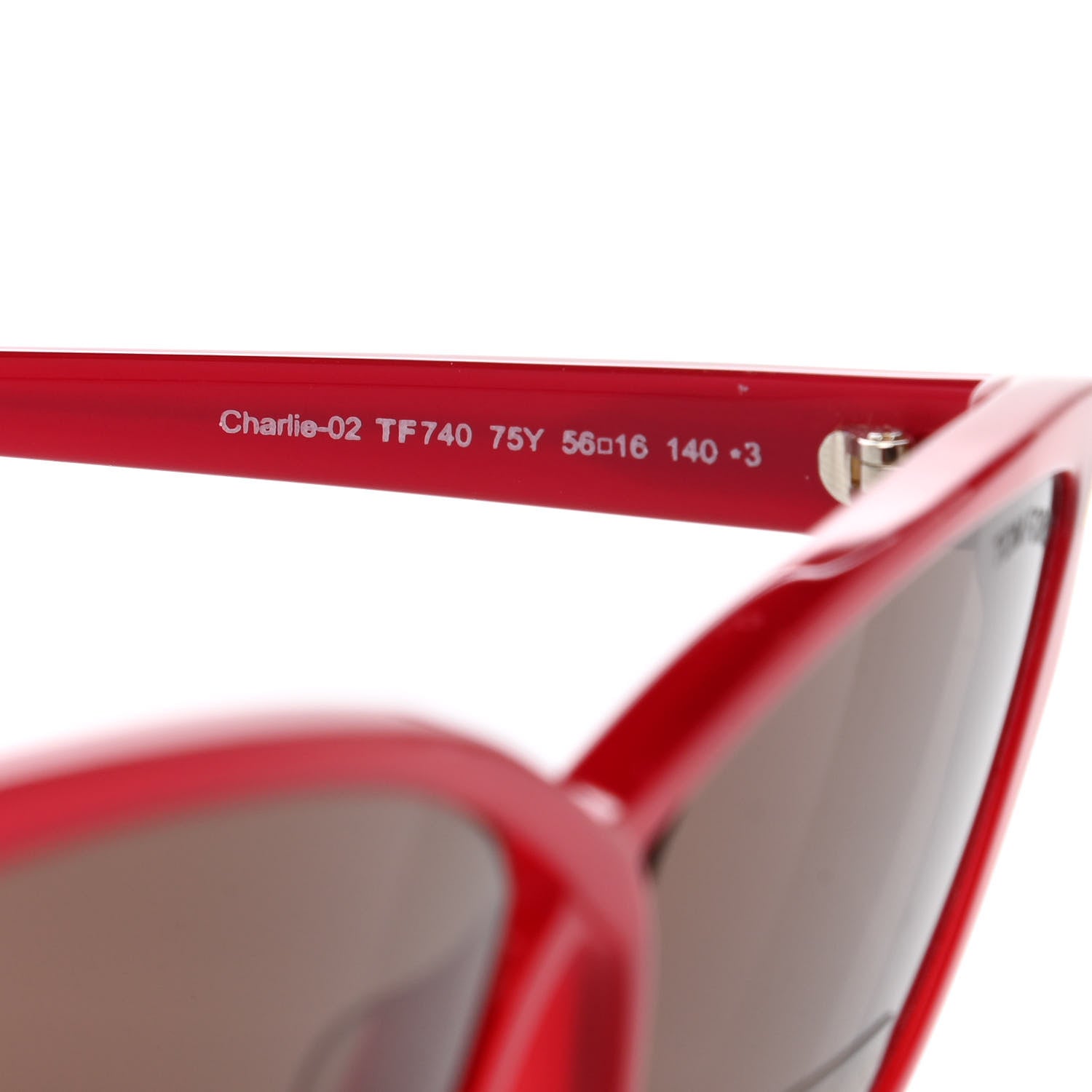 Tom Ford Charlie 02 Sunglasses TF740 Red 6 of 7