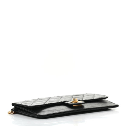 Chanel Aged Calfskin Quilted 2.55 Reissue Pouch With Chain Handle Black 5 of 8