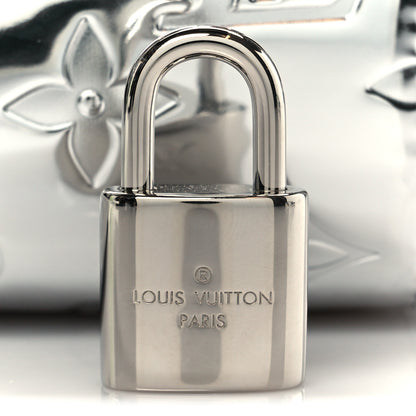 Louis Vuitton Monogram Miroir Speedy Bandouliere 20 Silver 8 of 13