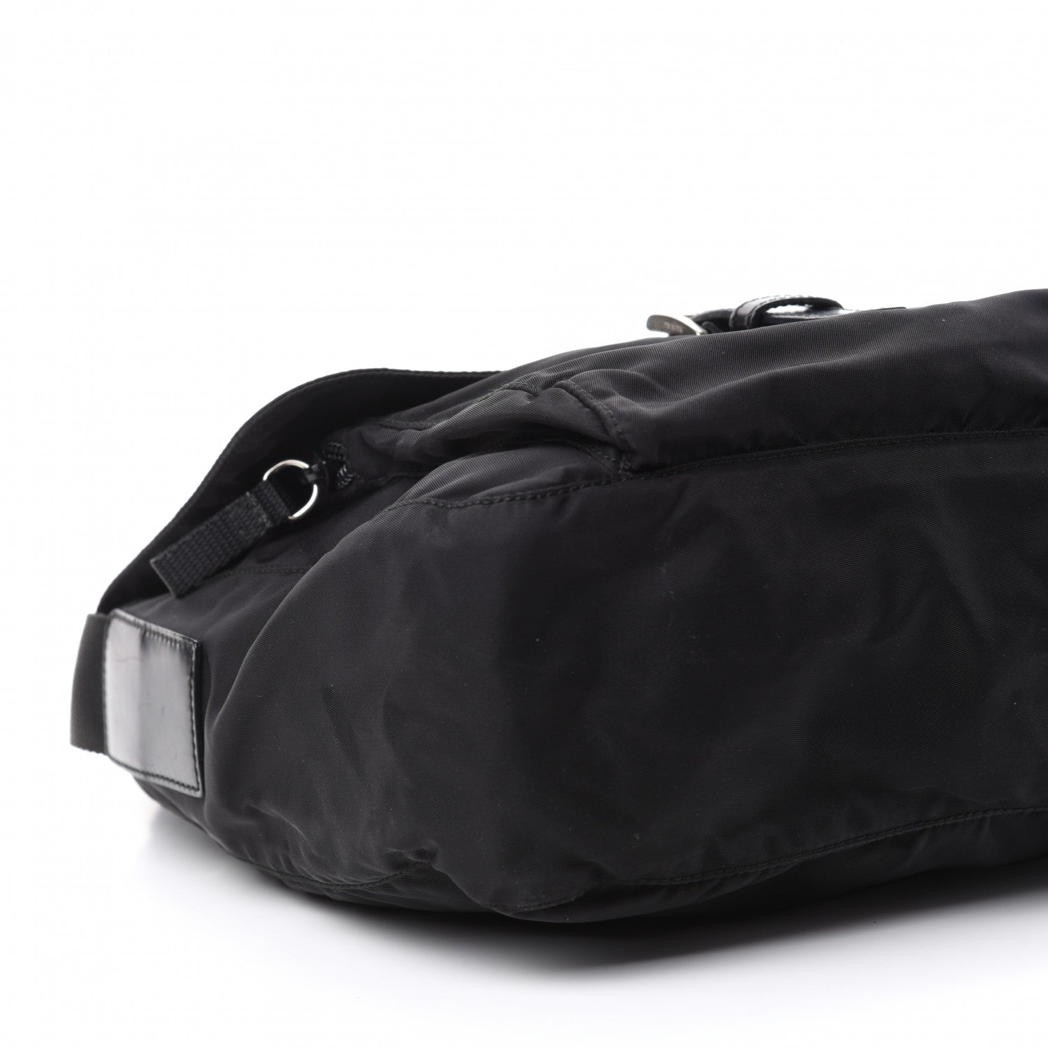 Prada Nylon Vela Messenger Black 7 of 10