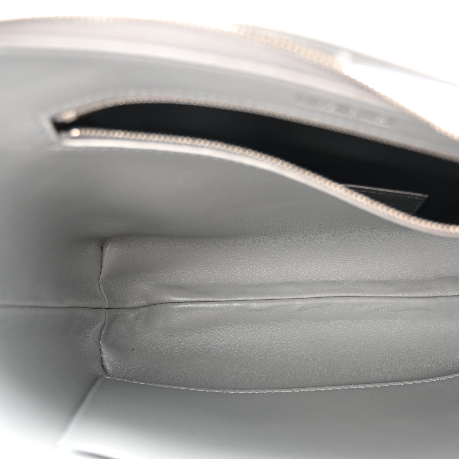 Balenciaga Metallic Calfskin Mary Kate Shoulder Bag Silver 5 of 10