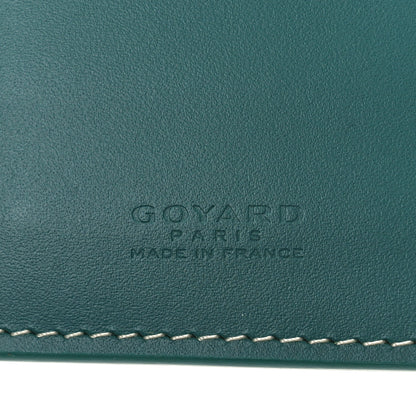 Goyard Goyardine Saint Roch Wallet Green 6 of 7
