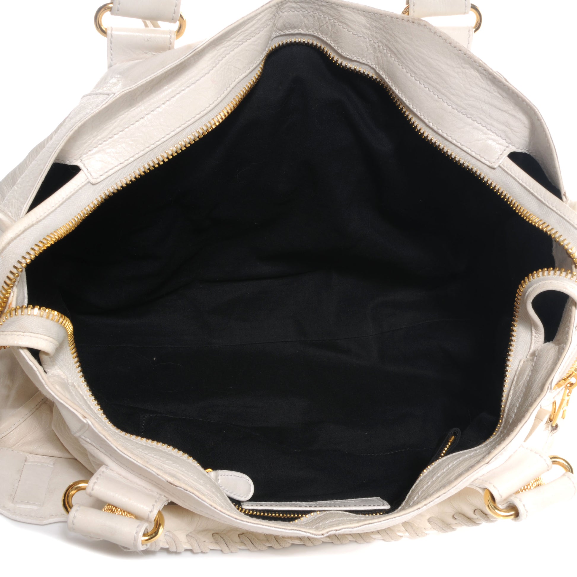 Balenciaga Agneau Giant 21 Gold Hardware Part Time White 5 of 11