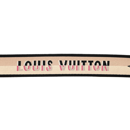 Louis Vuitton Jacquard Speedy Bandouliere 20 Shoulder Strap Black 3 of 4