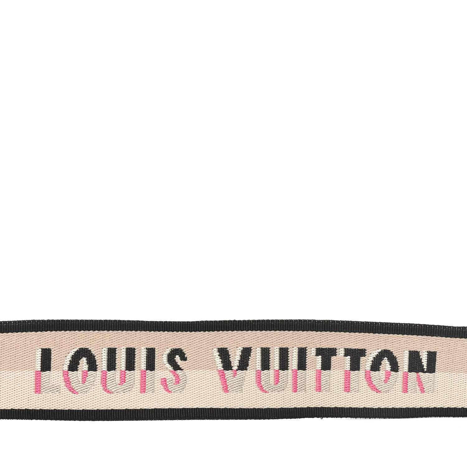 Louis Vuitton Jacquard Speedy Bandouliere 20 Shoulder Strap Black 4 of 4