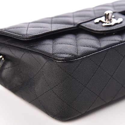 Chanel Caviar Quilted Mini Rectangular Flap Black 8 of 11