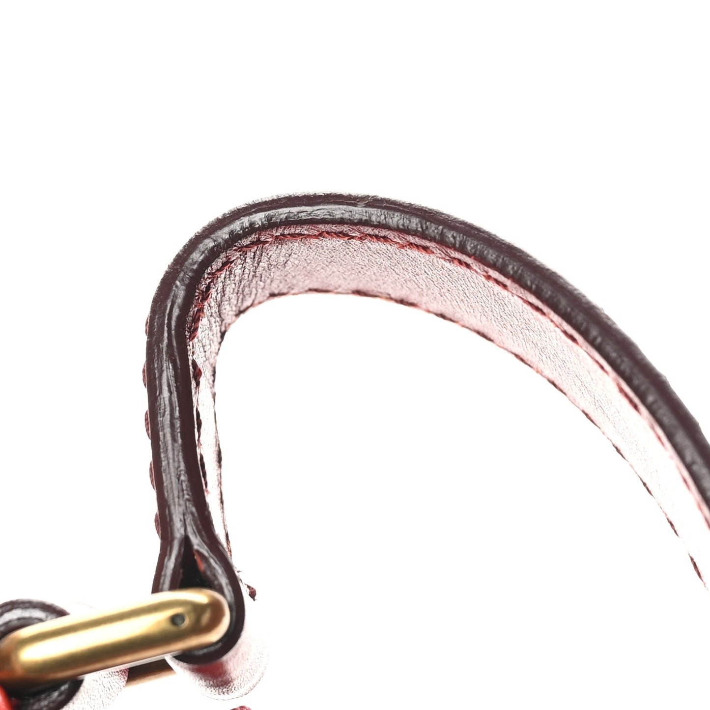 Calfskin GG Reins Hobo Red