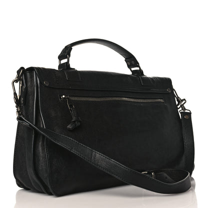Proenza Schouler Lambskin Medium PS1 Satchel Black 3 of 9
