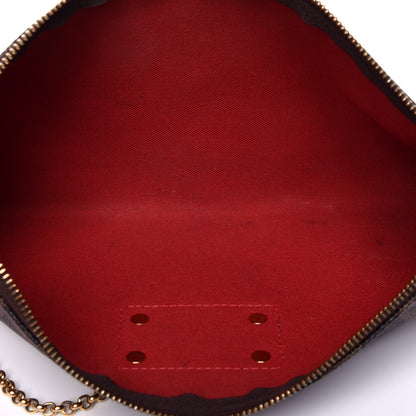 Louis Vuitton Damier Ebene Eva Clutch 6 of 12