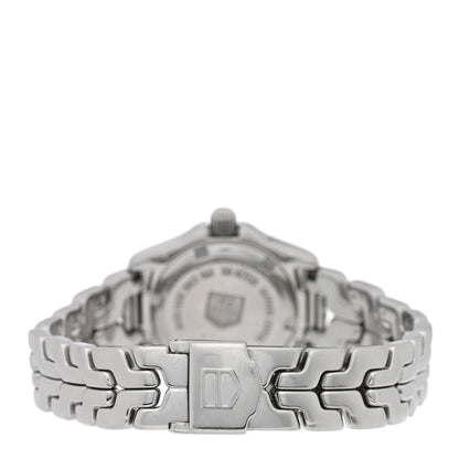 Tag Heuer Stainless Steel Diamond Bezel Mother of Pearl 26mm Link Quartz Watch WT141J 3 of 4