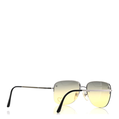 Chloe Crystal Rimless Sunglasses Yellow 4 of 4