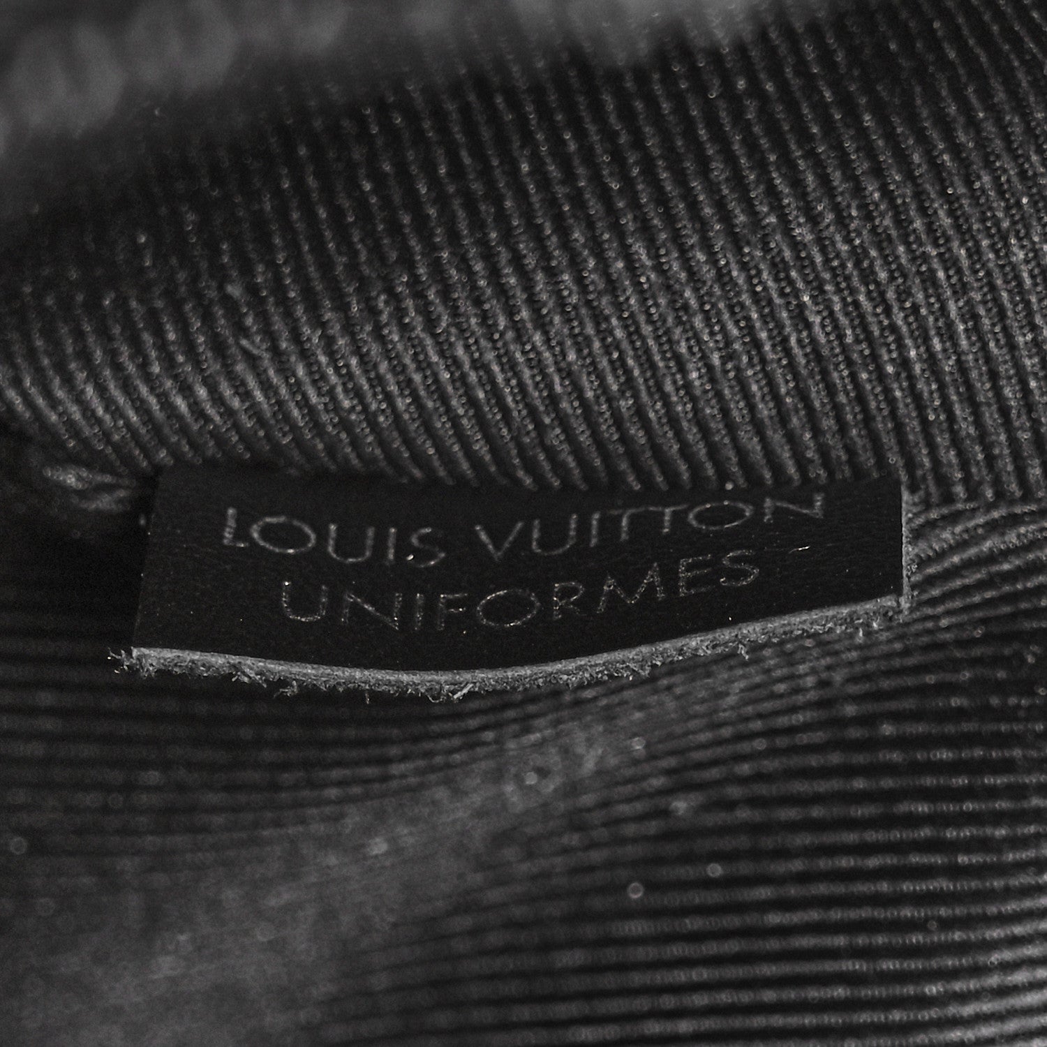 Louis Vuitton Taurillon Monogram Uniformes Solar Ray Soft Pochette Volga Belt Bag Black 6 of 8