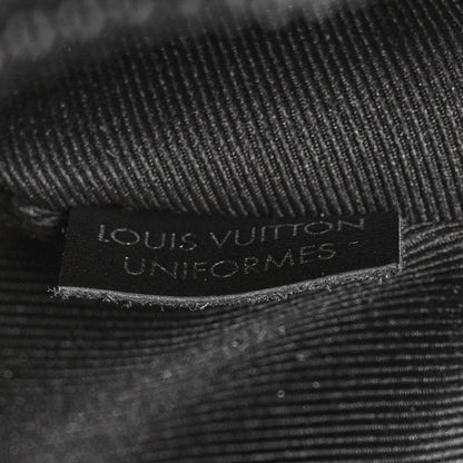 Louis Vuitton Taurillon Monogram Uniformes Solar Ray Soft Pochette Volga Belt Bag Black 6 of 8