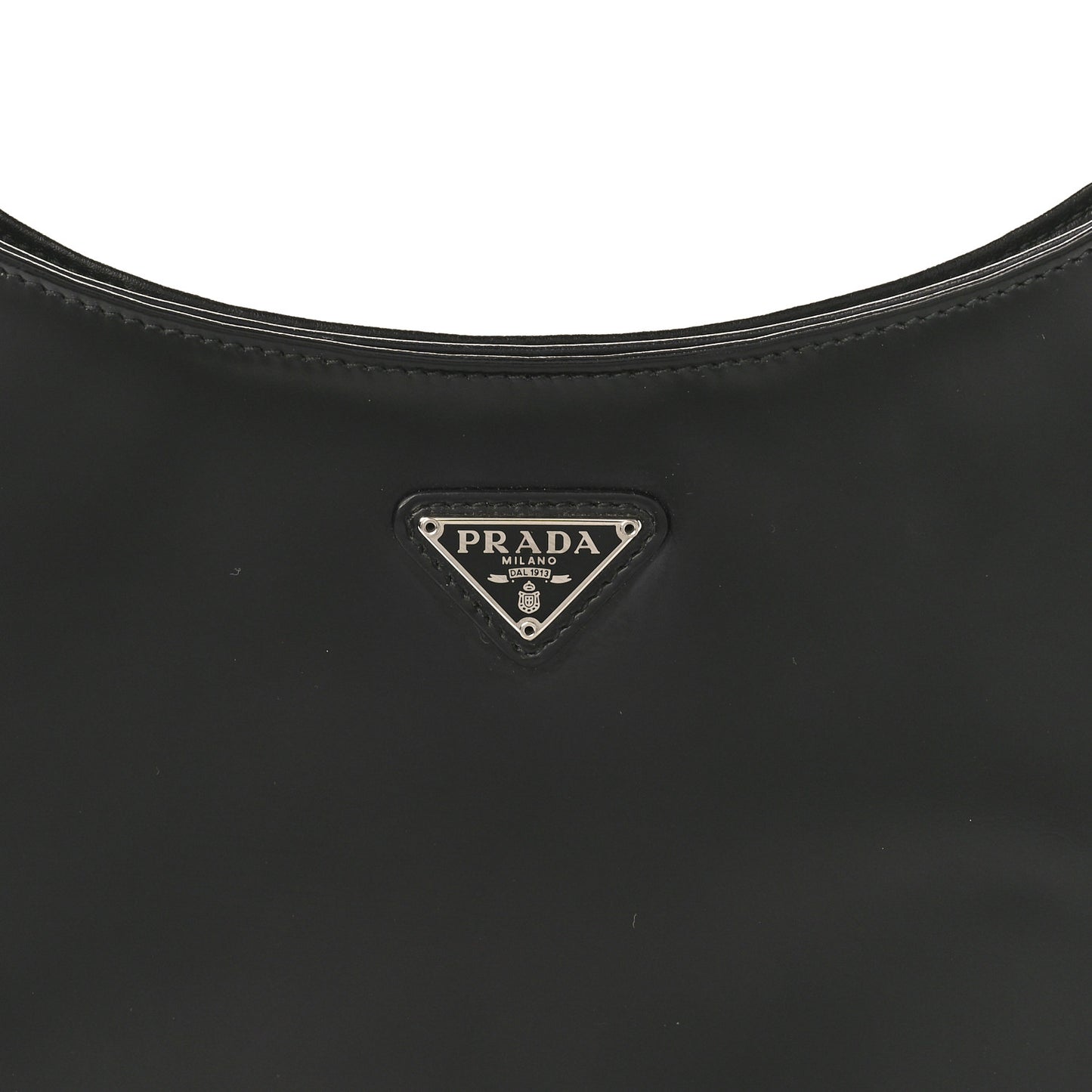 Spazzolato Cleo Shoulder Bag Black