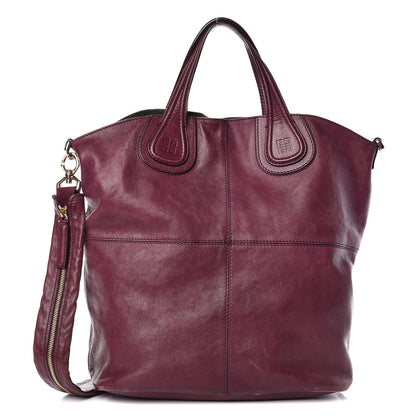 Givenchy Lambskin North South Nightingale Aubergine 1 of 25