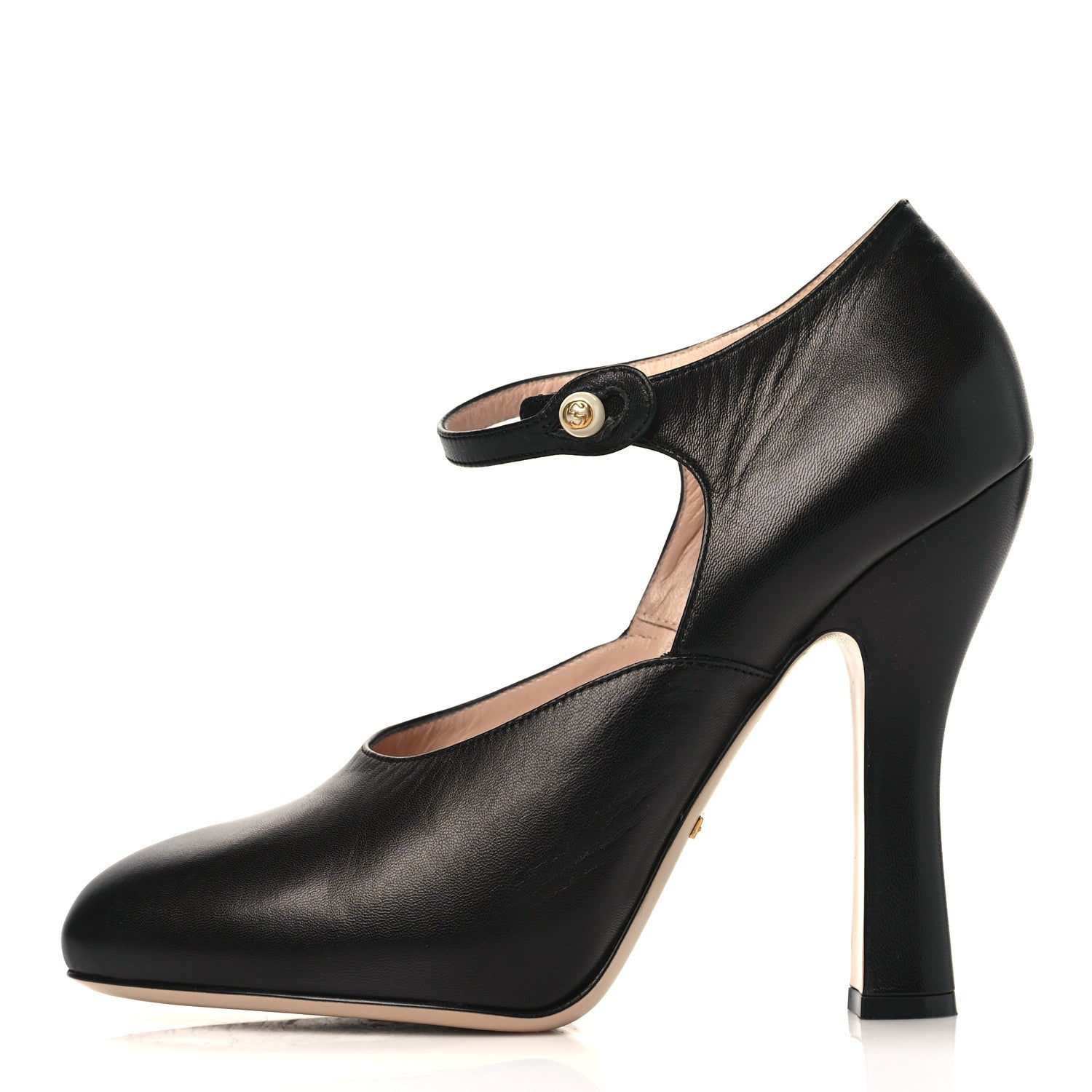 Gucci Malaga Kid Lesley Mary Jane Pumps 40.5 Black 1 of 9