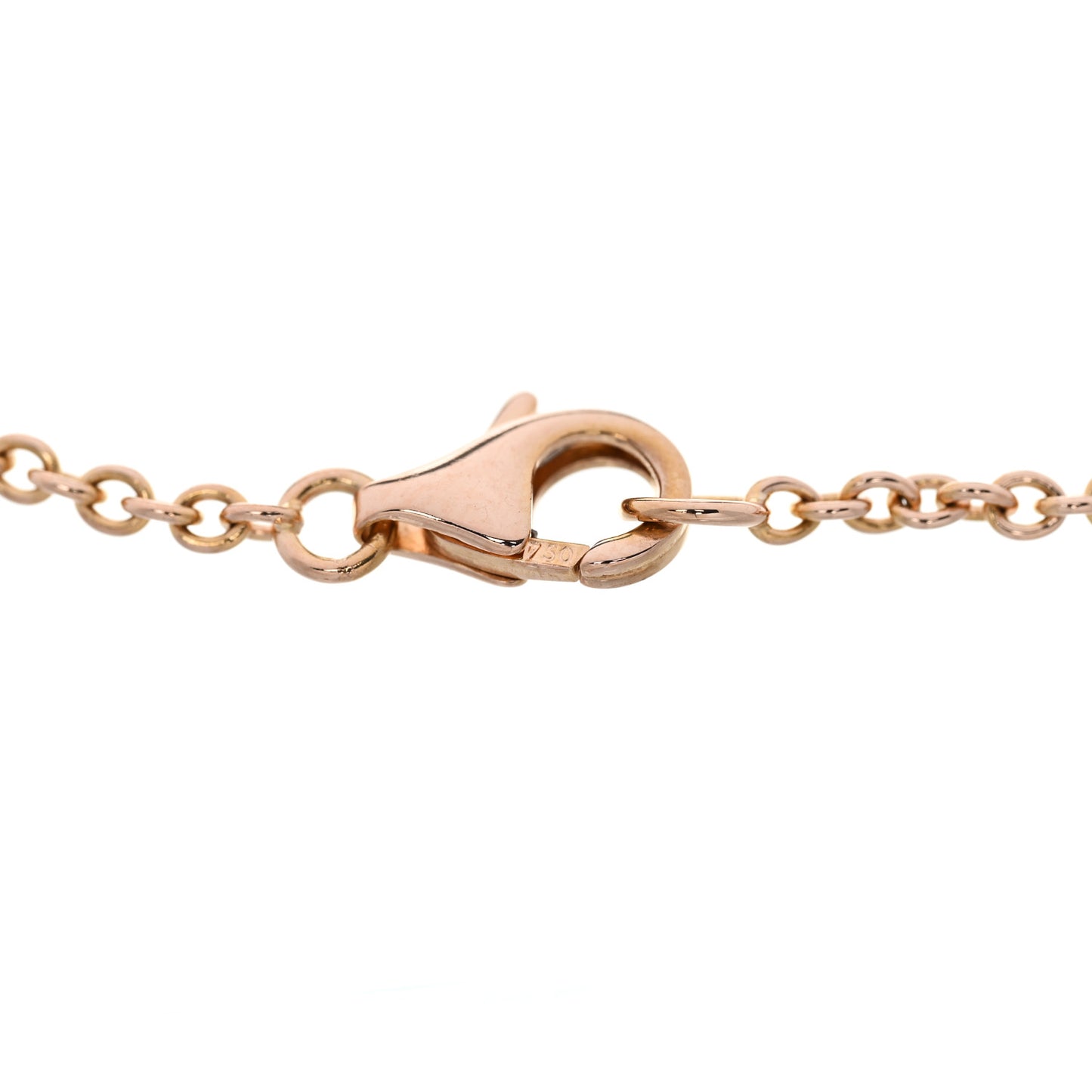 18K Pink Gold Interlocking LOVE Bracelet