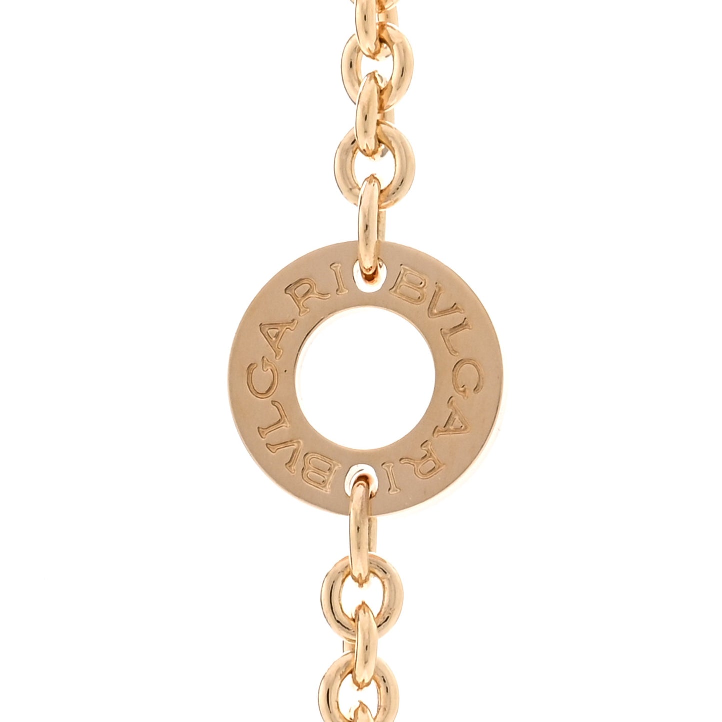 18K Yellow Gold B.Zero1 Pendant Necklace