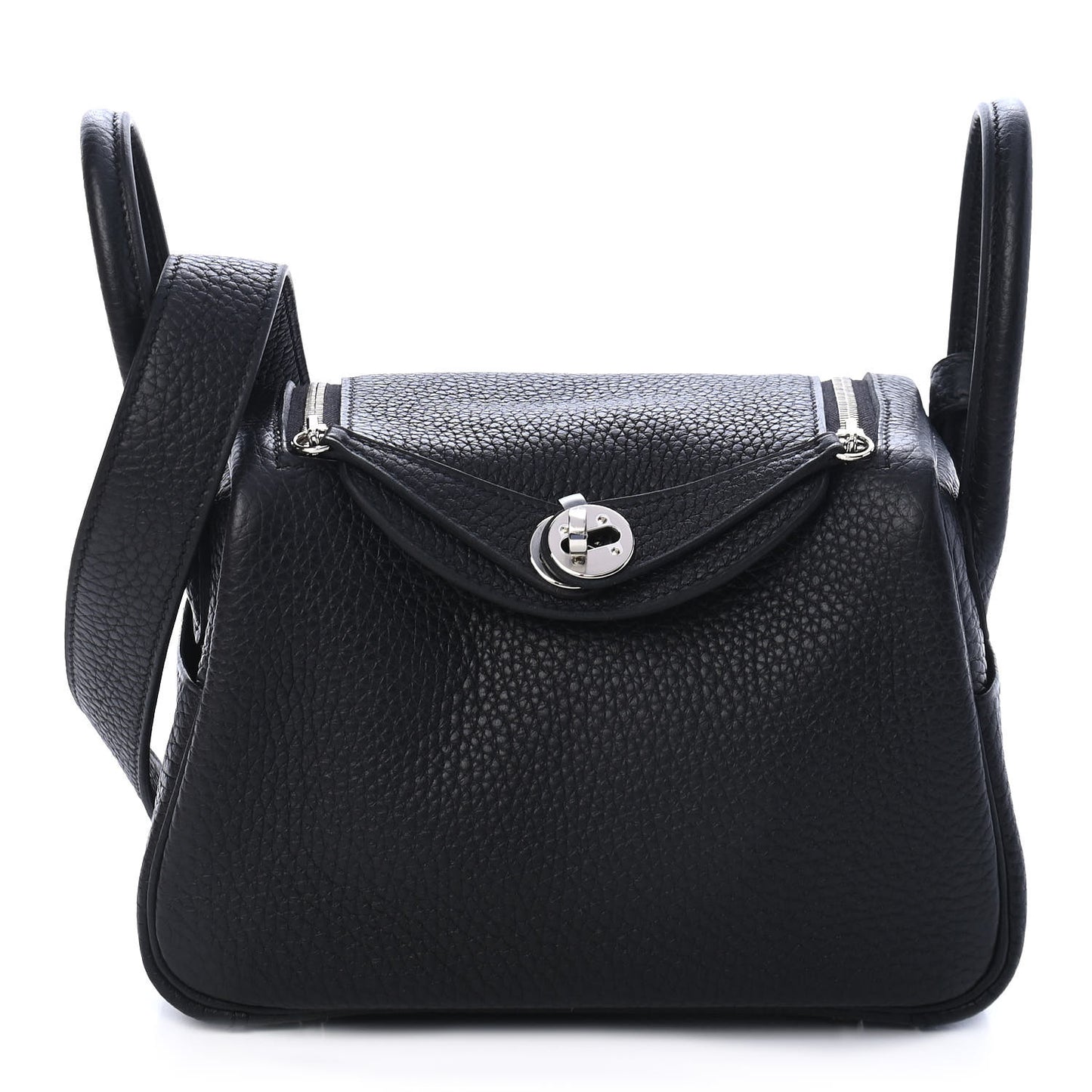 Taurillon Clemence Mini Lindy 20 Black