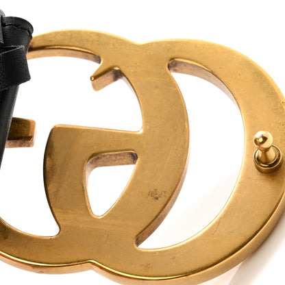Gucci Calfskin Double G 40mm Belt 80 32 Black 6 of 8