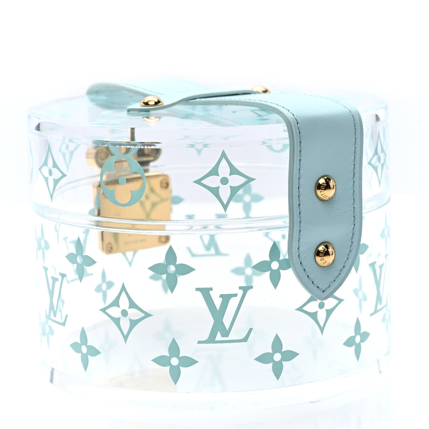 Louis Vuitton Transparent Plexiglass Box Scott Blue 3 of 6
