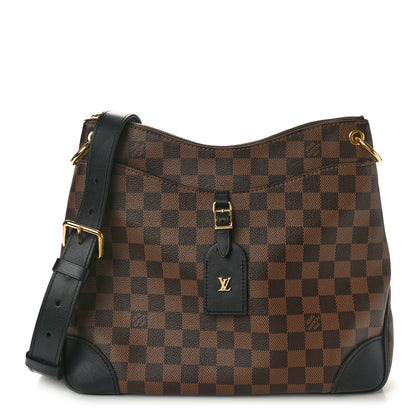 Louis Vuitton Damier Ebene Odeon MM Black 1 of 8