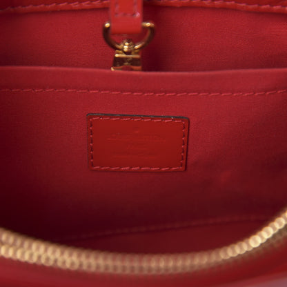 Louis Vuitton Vernis Montaigne BB Cherry 7 of 9