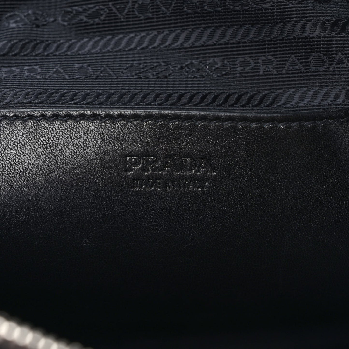 Tessuto Nylon Crossbody Bag Black