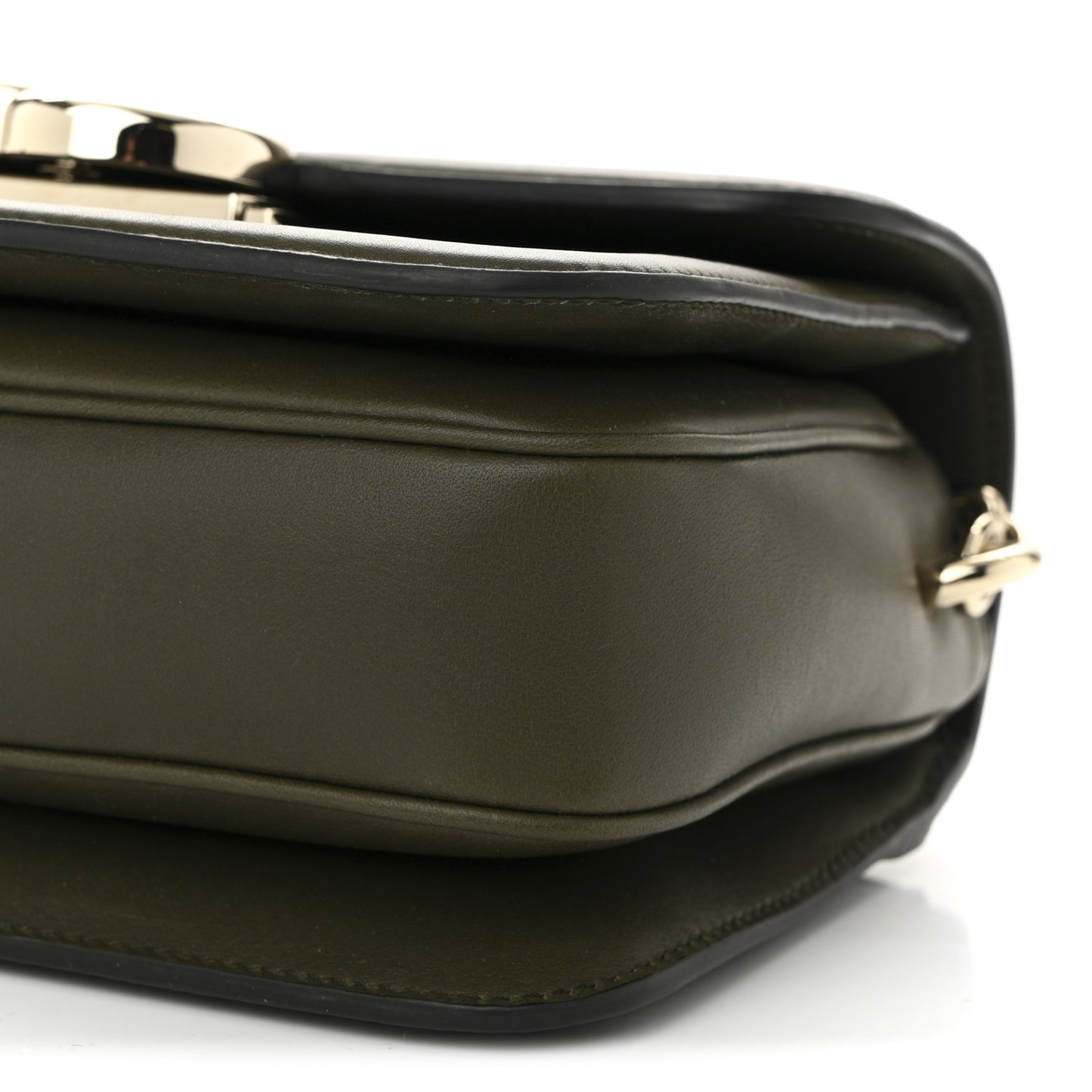 Monogram Small Gucci Go Shoulder Bag Luscious Green