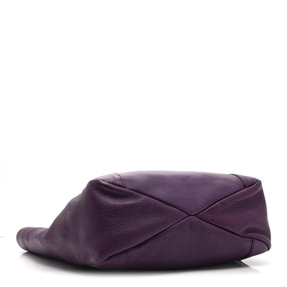 Gucci Pebbled Calfskin Greenwich Tote Purple 4 of 11