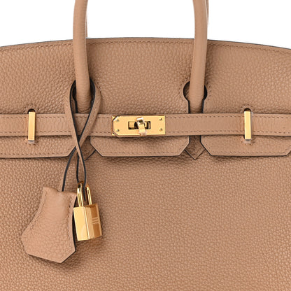 Hermes Togo Birkin 25 Chai 8 of 11