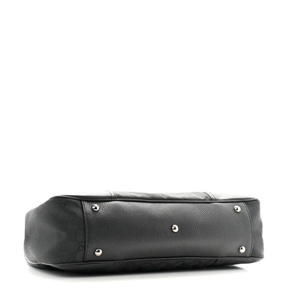 Gucci Monogram Medium Princy Tote Black 4 of 11