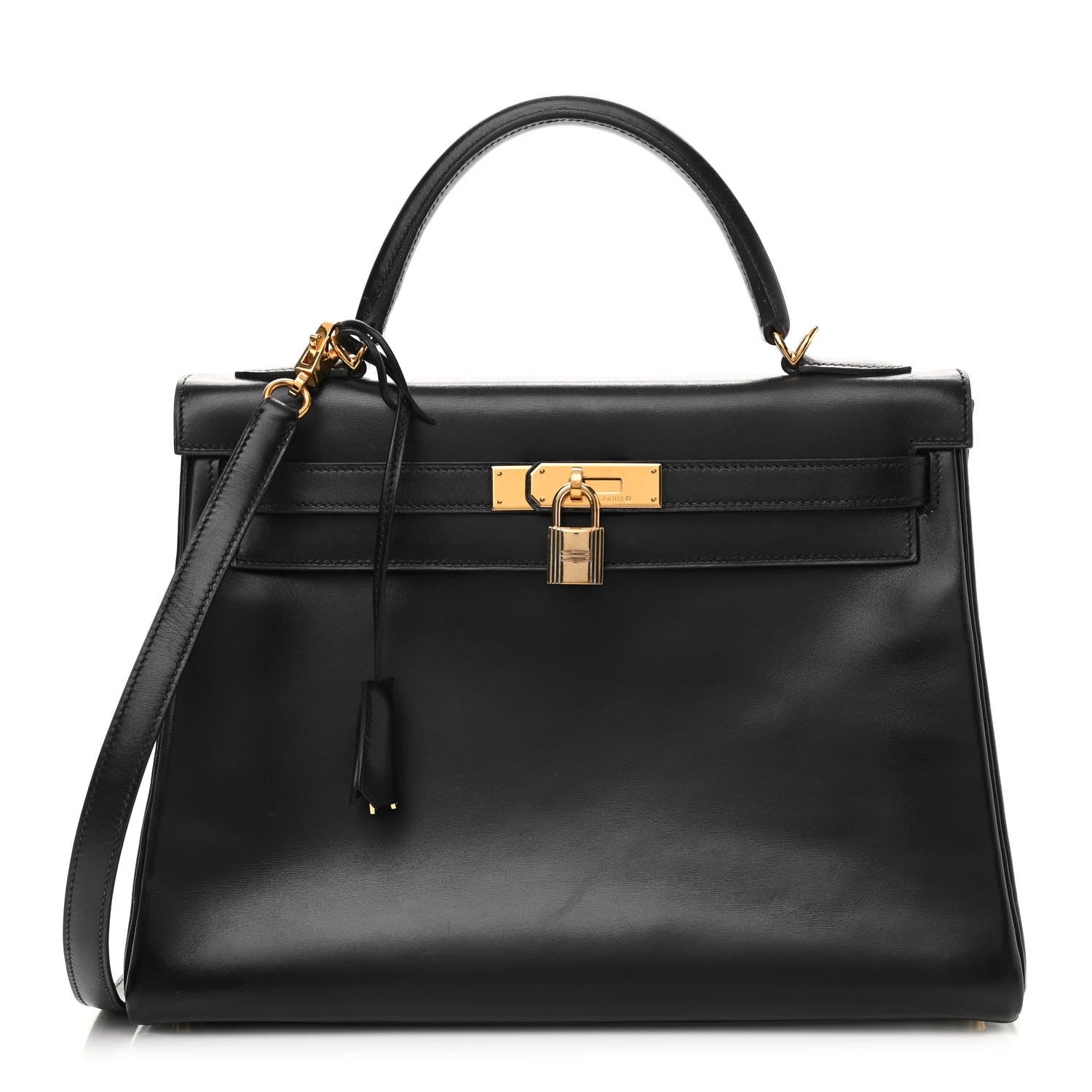 Hermes Box Kelly Retourne 32 Black 1 of 13