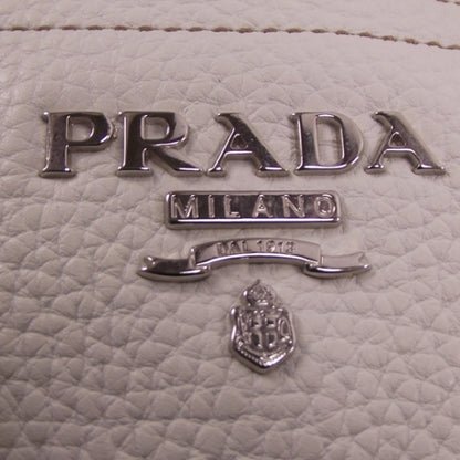 Prada Vitello Daino Braided Tote Bianco 7 of 10