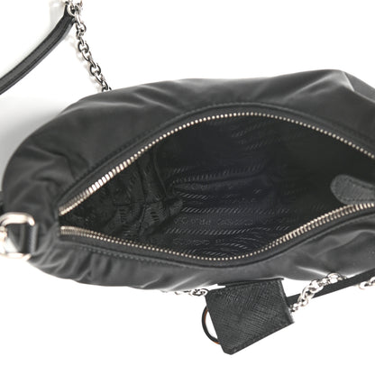 Prada Tessuto Nylon Saffiano Re-Edition 2006 Shoulder Bag Black 5 of 7