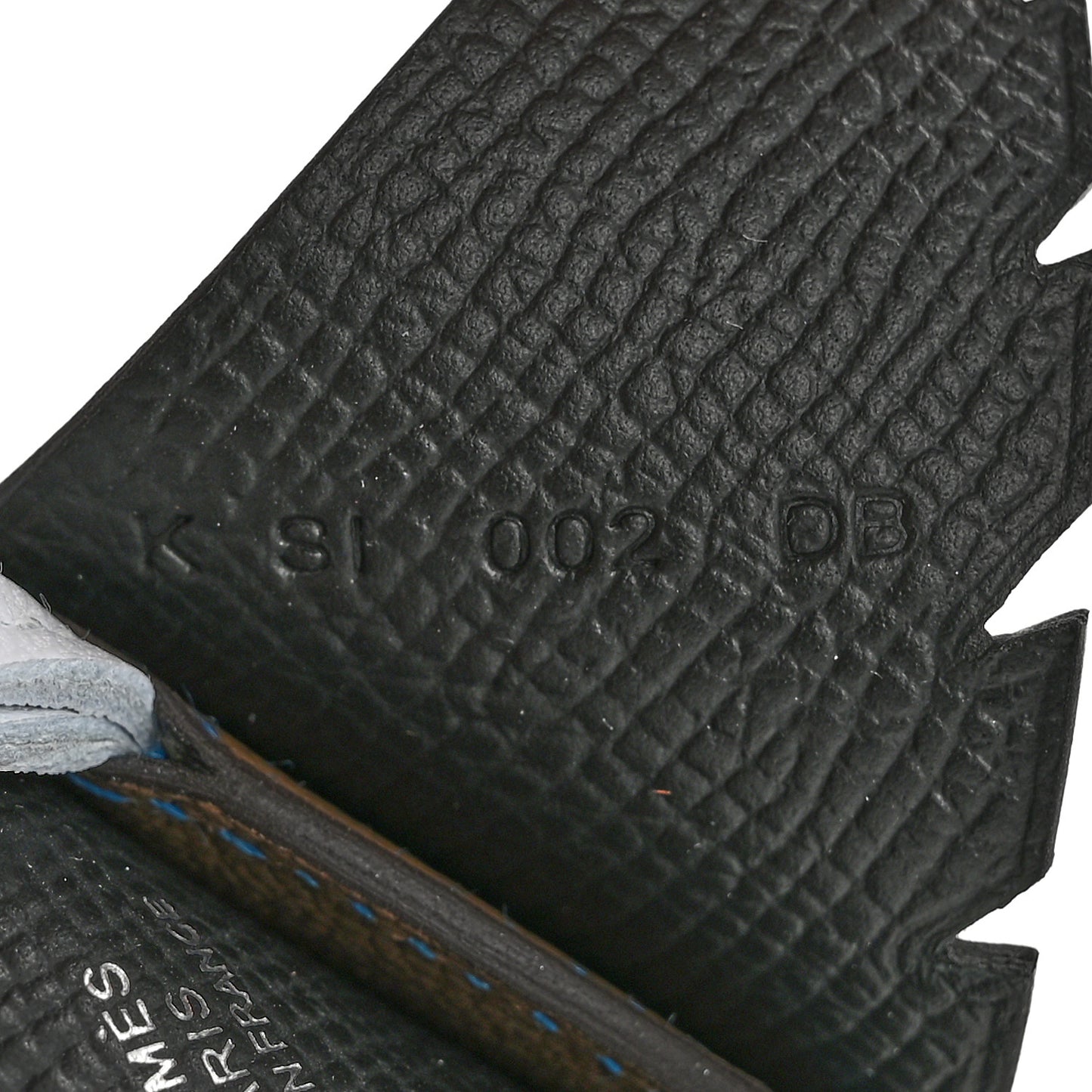 Epsom Swift Chevre Mysore Birdy Bag Charm Black Etoupe Bleu Hydra Bleu Brume