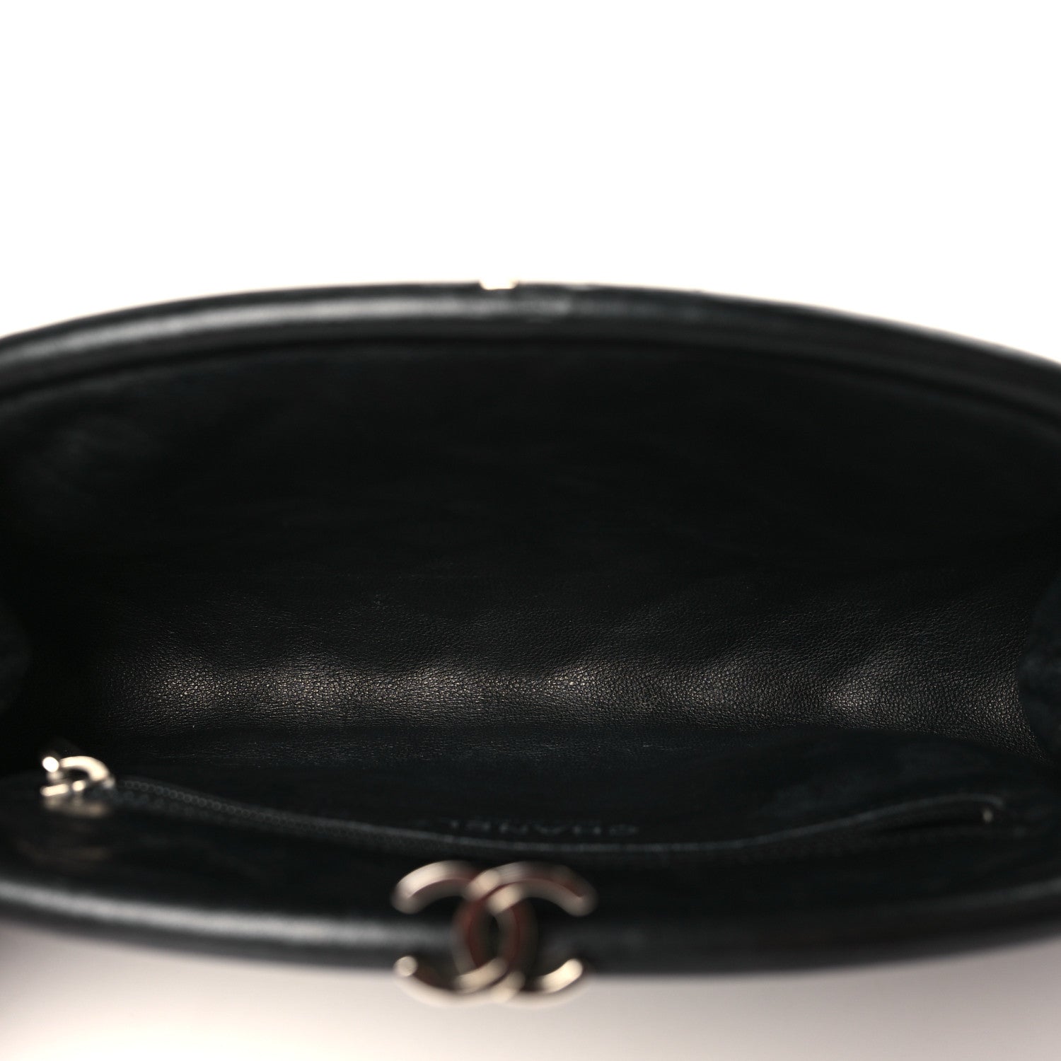 Chanel Lambskin Quilted Timeless Clutch Black 5 of 7
