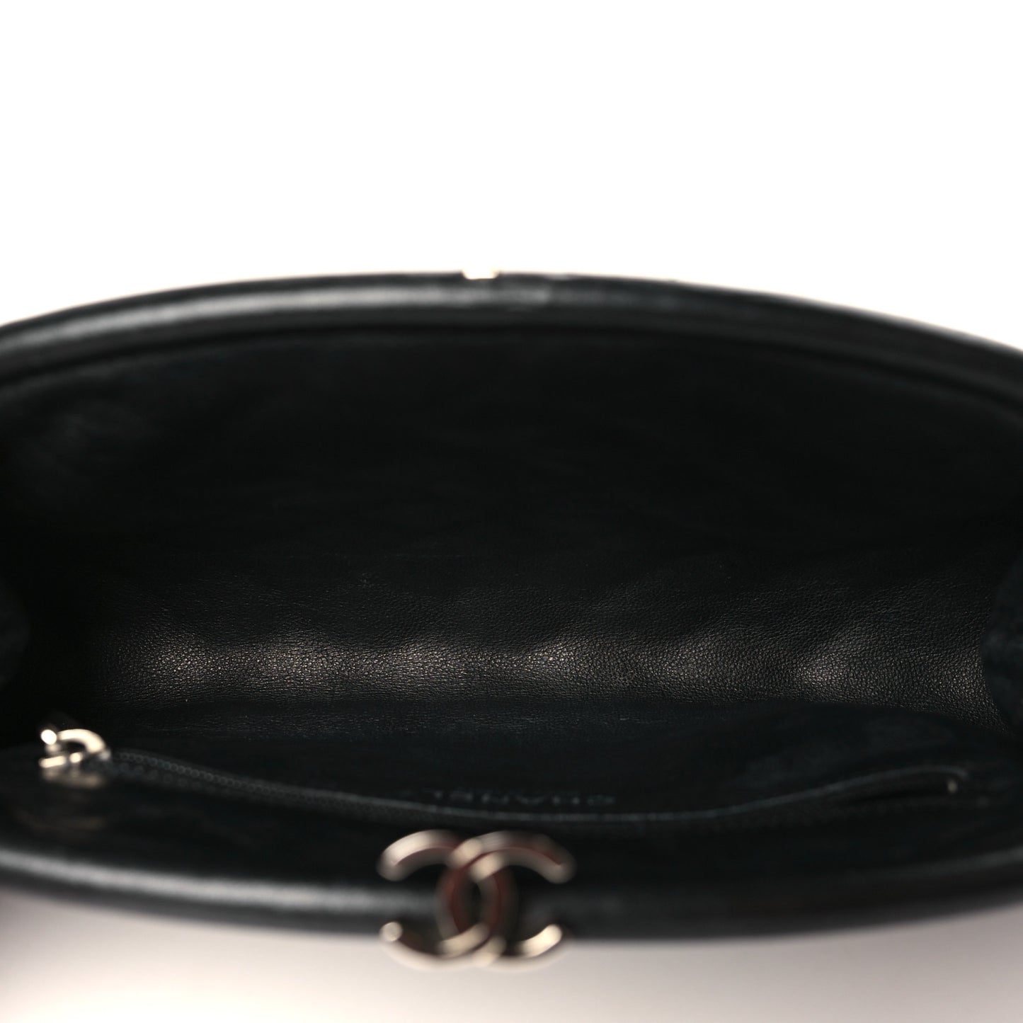 Lambskin Quilted Timeless Clutch Black