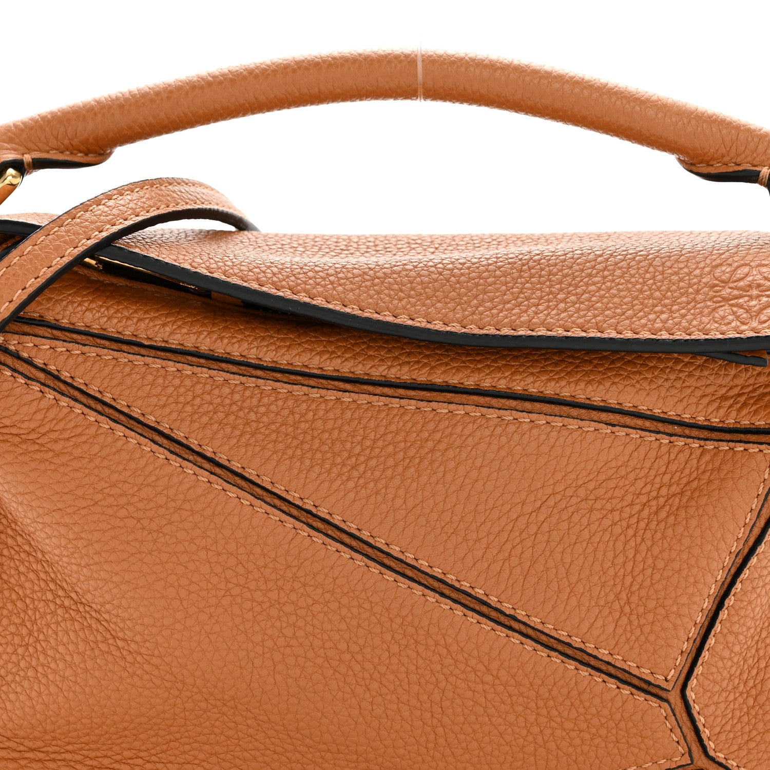 Loewe Calfskin Mini Puzzle Bag Tan 8 of 13