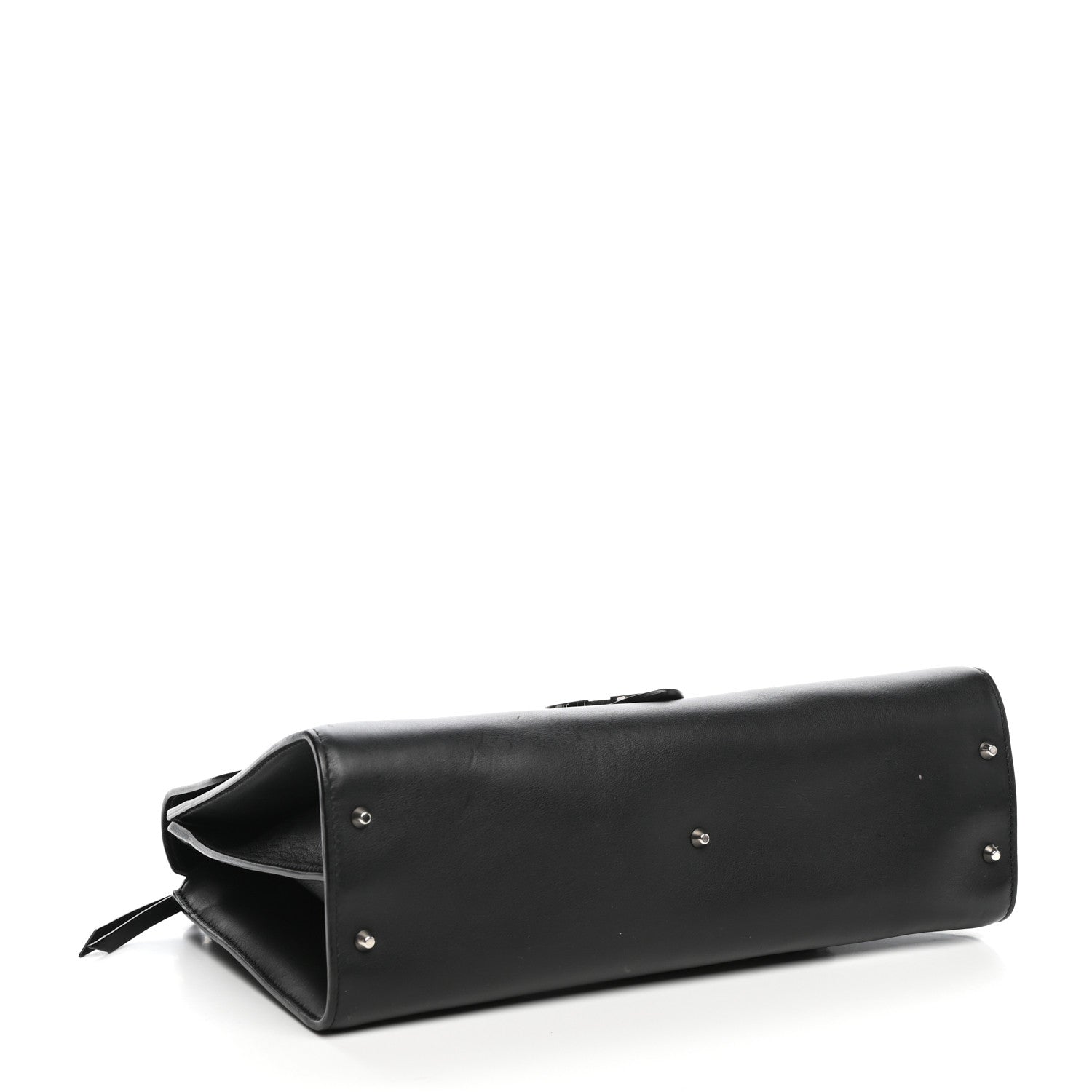 Gucci Moon Calfskin Medium Interlocking G Shoulder Bag Black 4 of 11