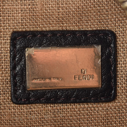 Fendi Zucca Small Hobo Tobacco 6 of 7
